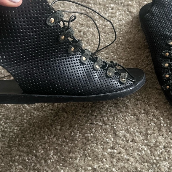 Ancient Greek sandals gladiator lace up sandal 36 Handmade in Greece $269 - Picture 11 of 11